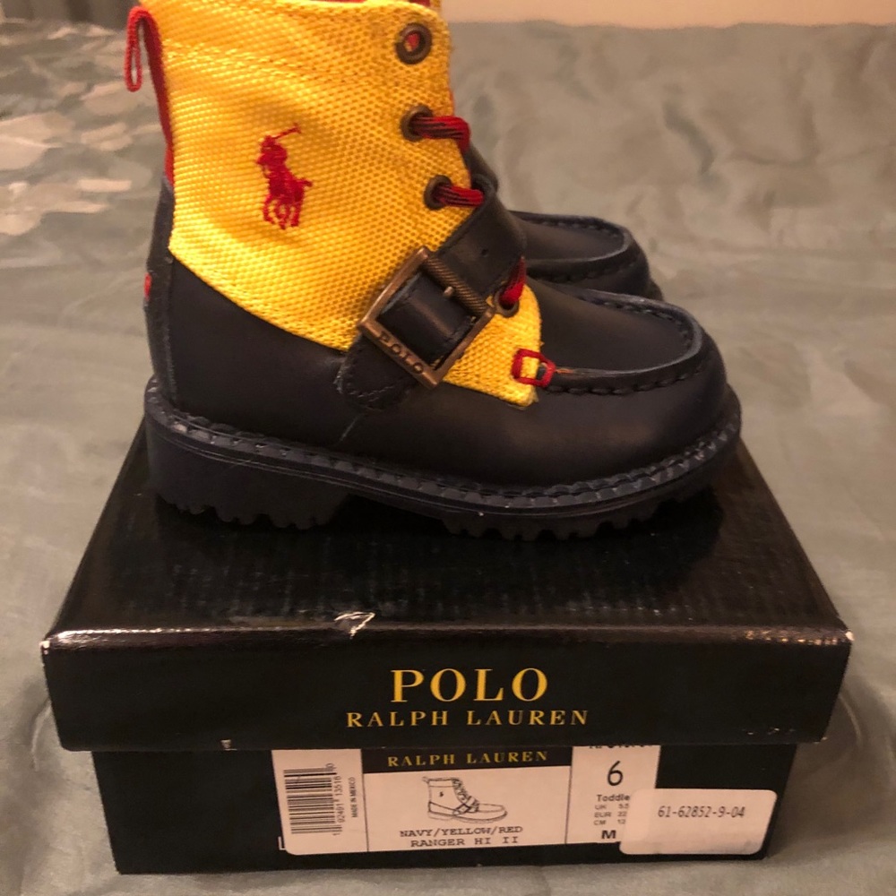 🛑SOLD🛑Toddler Polo Ralph Lauren shoes/boots
